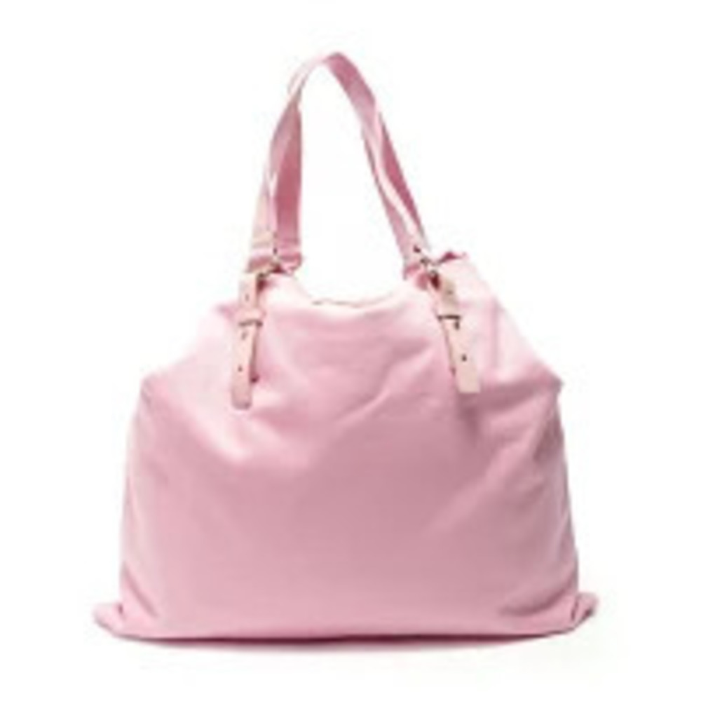 Saint Laurent Yves YSL Canvas Tote Bag Pink